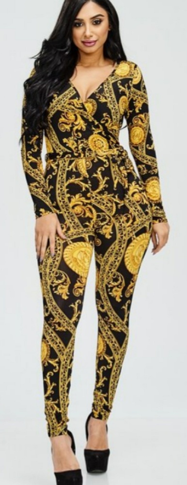 Medallion Printed Jumpsuit